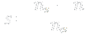s=ns-n/ns